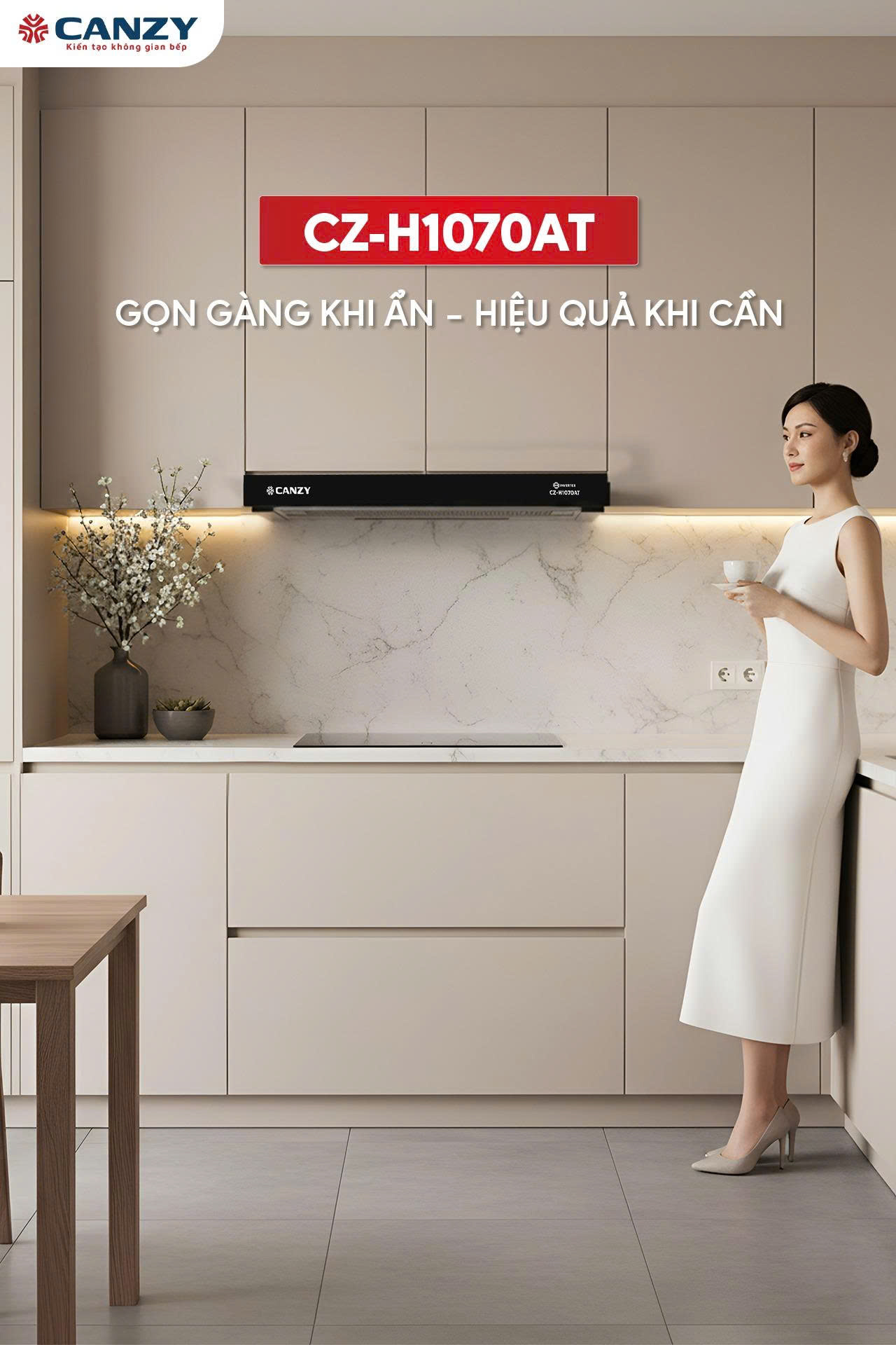 Máy Hút Mùi Canzy CZ-H1070AT