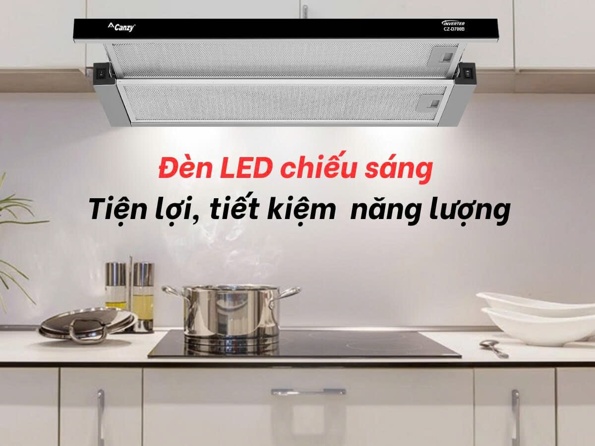 Máy Hút Mùi Canzy CZ-D600B