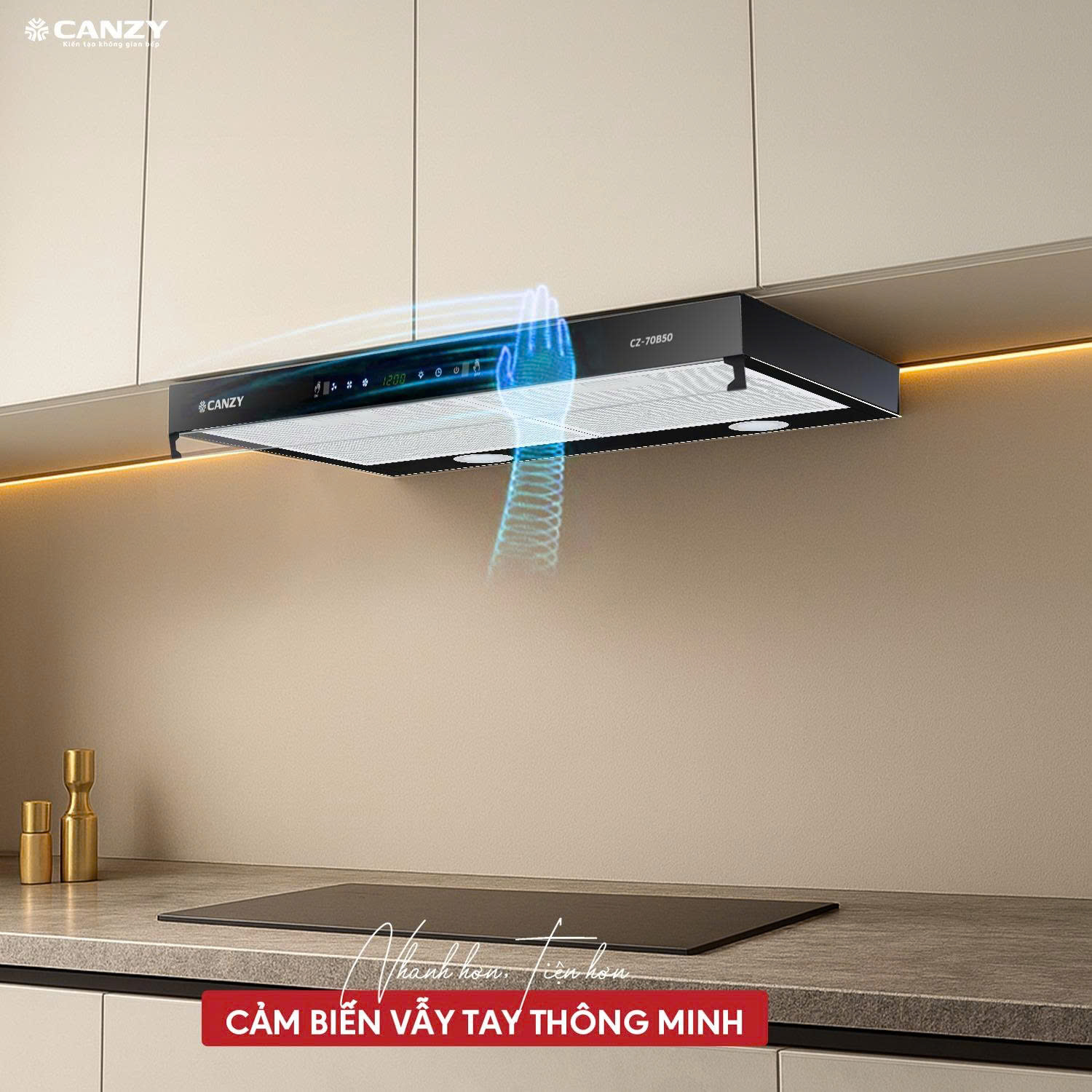 Máy hút mùi Canzy CZ-60B50