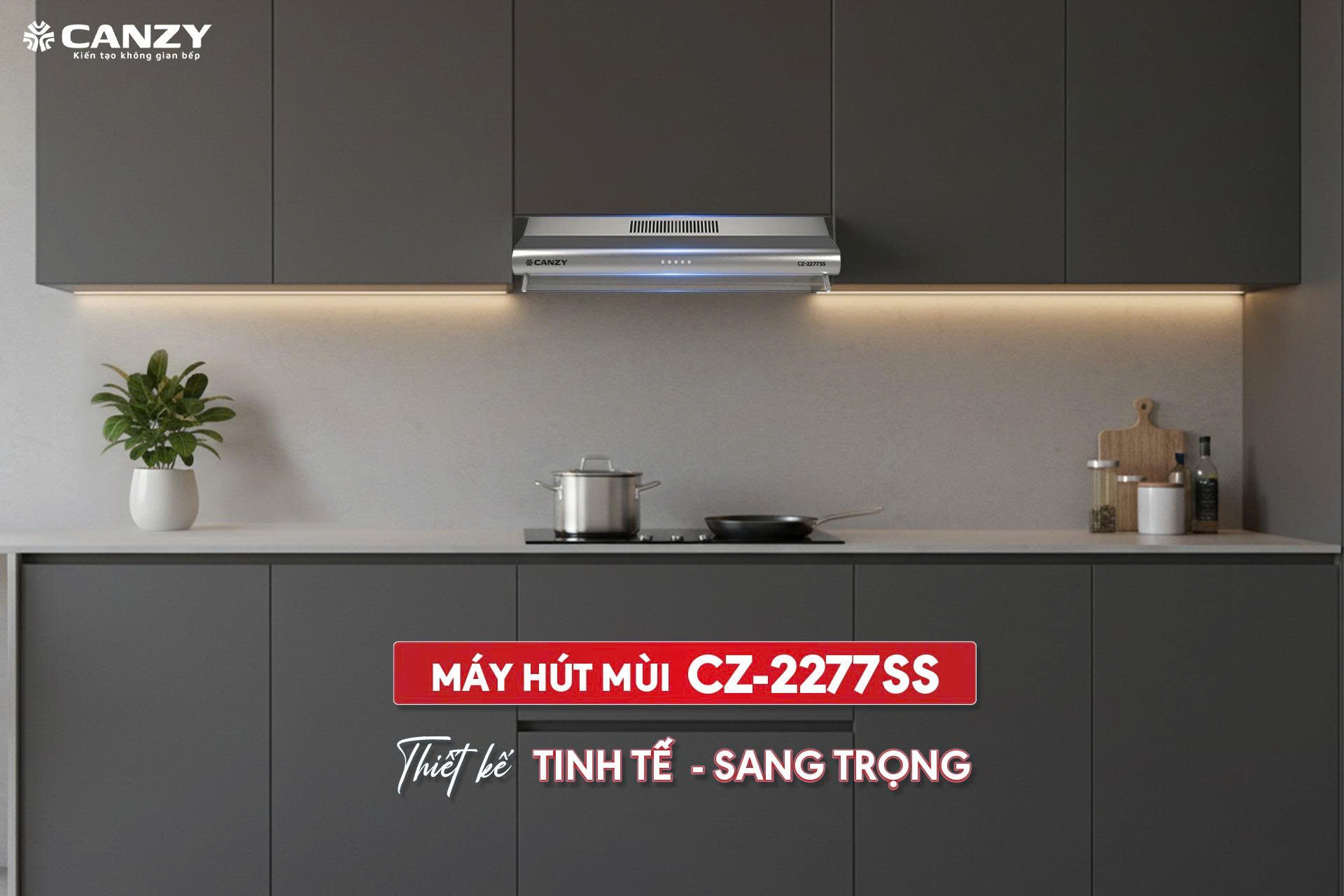 Máy hút mùi Canzy CZ-2277SS