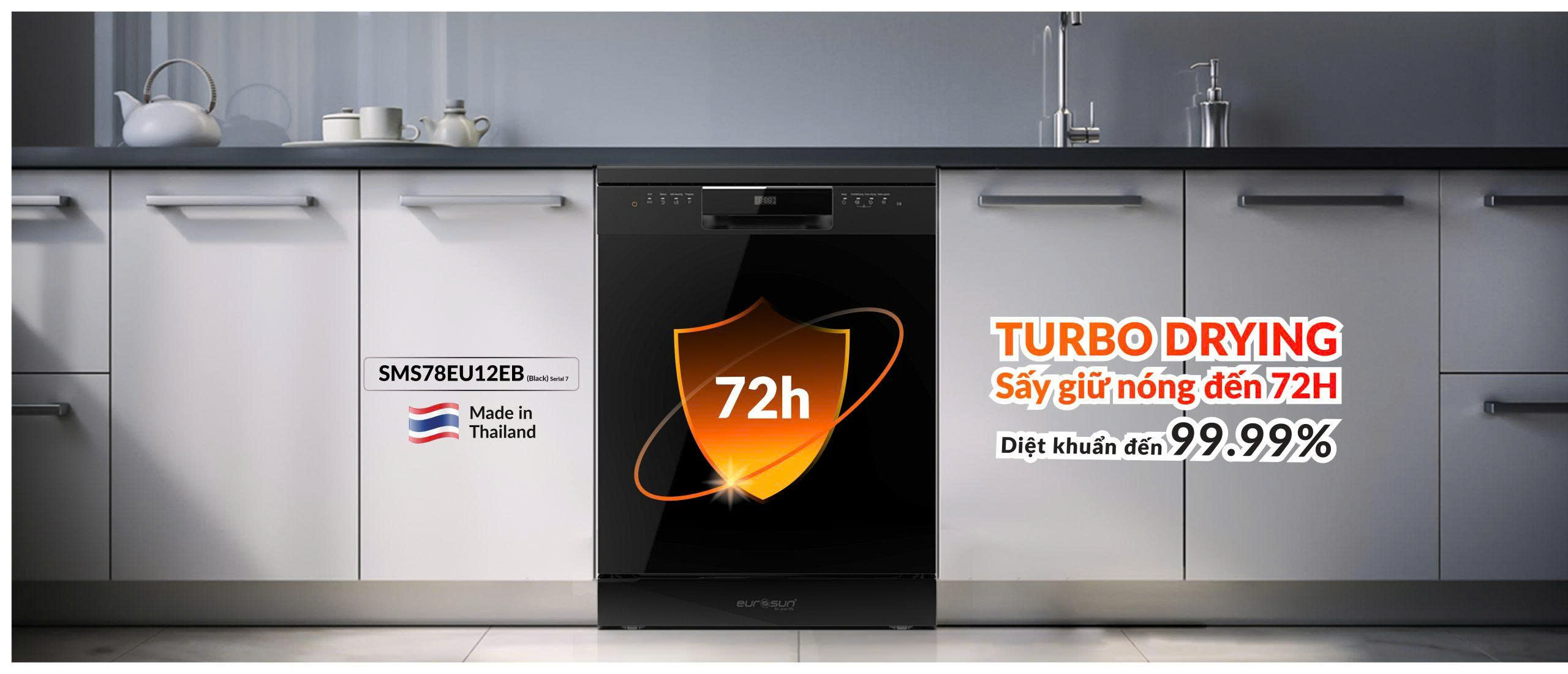 Máy Rửa Chén Eurosun SMS78EU81B Serial 7