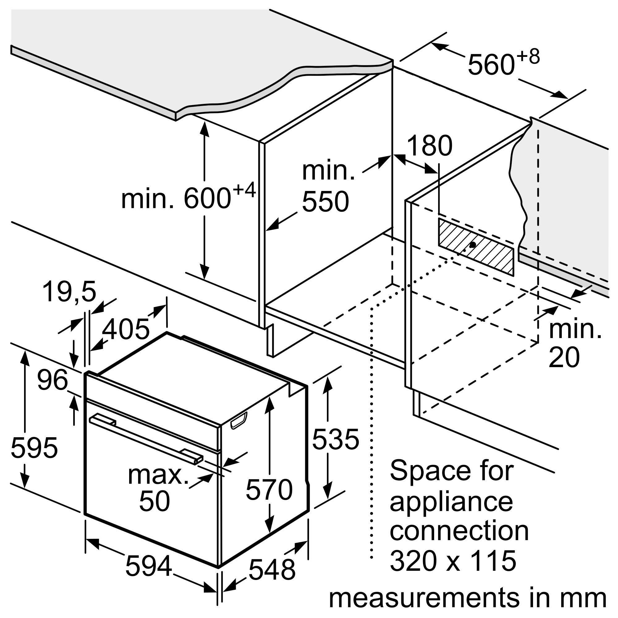 Lò nướng BOSCH HBG536ES3 | Series 6