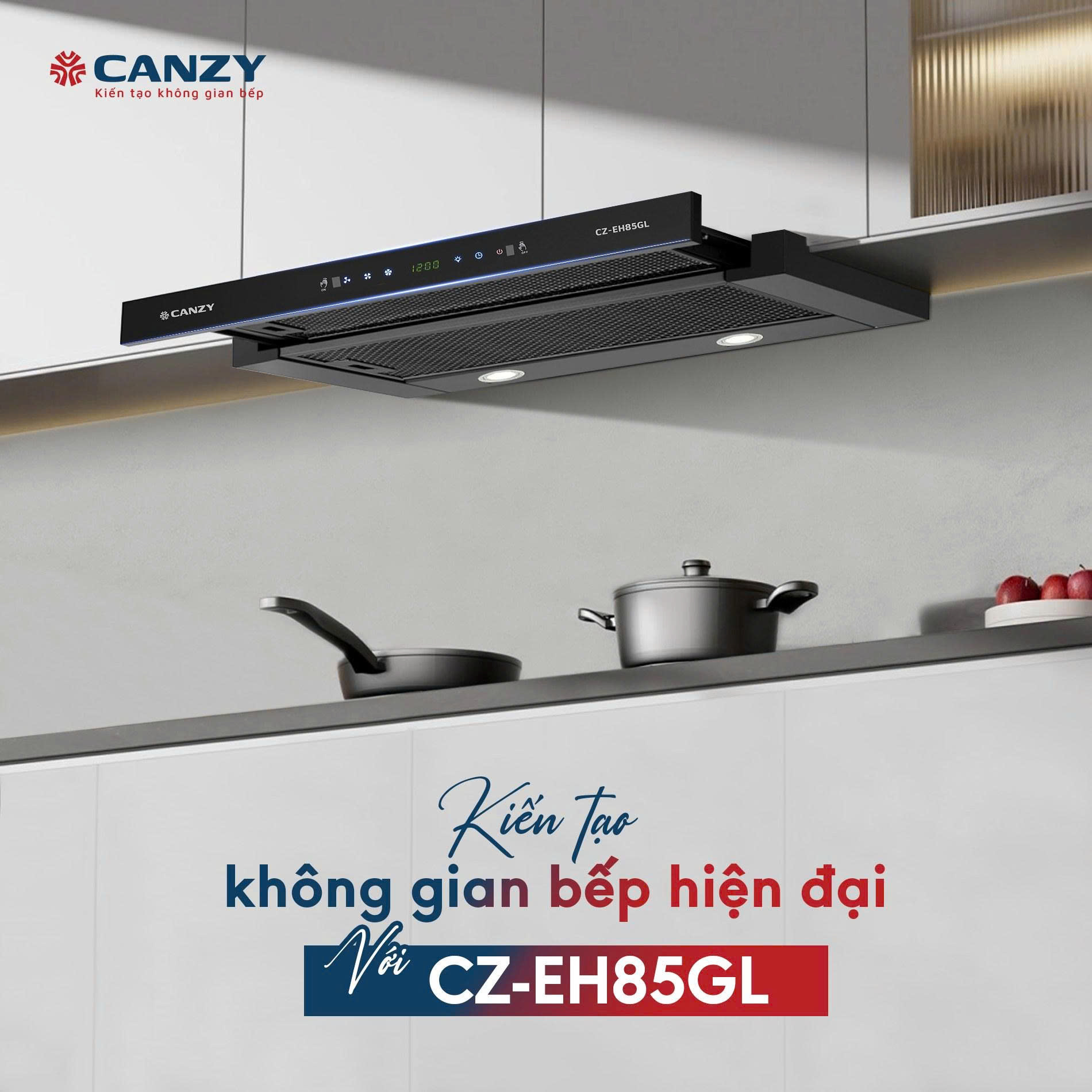 Máy Hút Mùi Canzy CZ-EH85GL