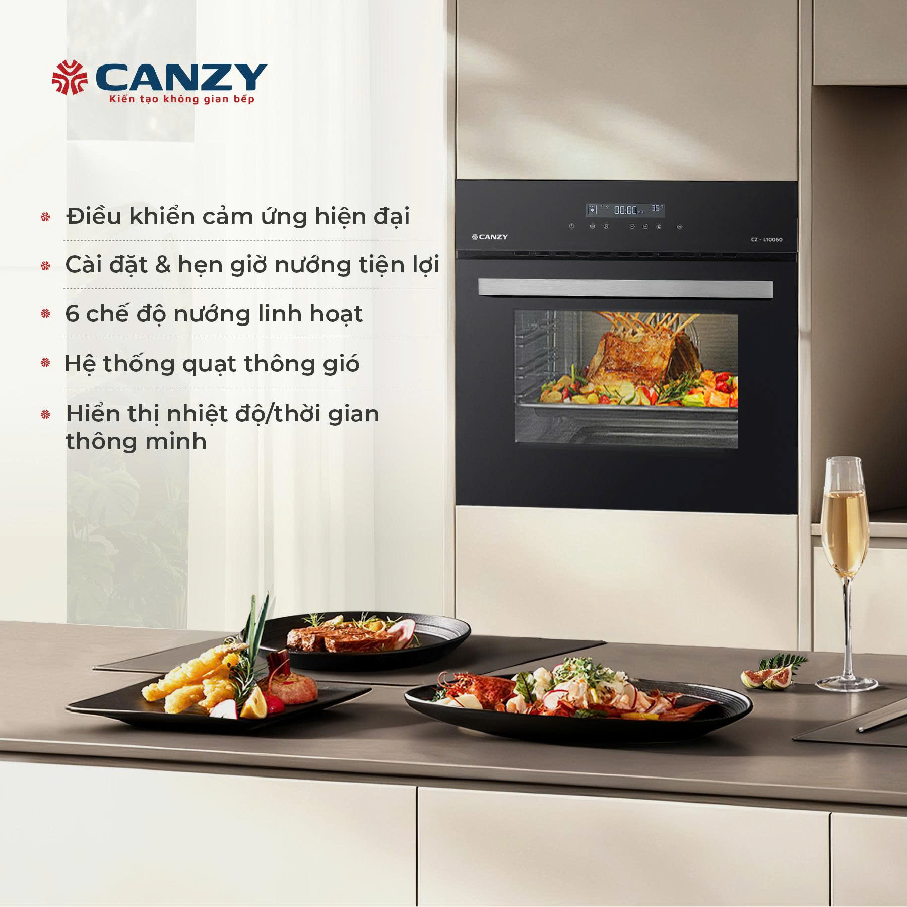 Lò nướng Canzy CZ-L10060