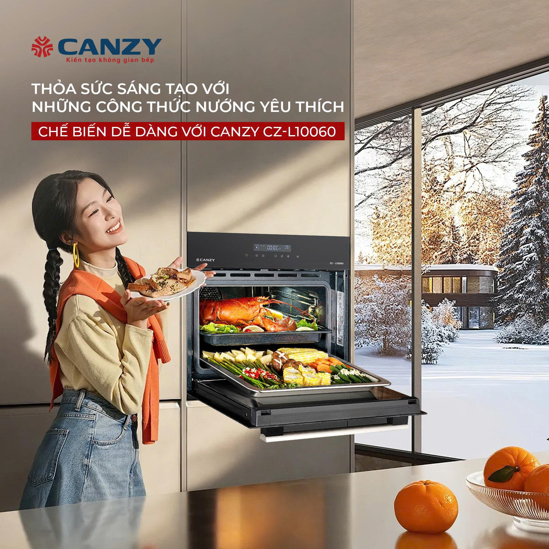 Lò nướng Canzy CZ-L10060