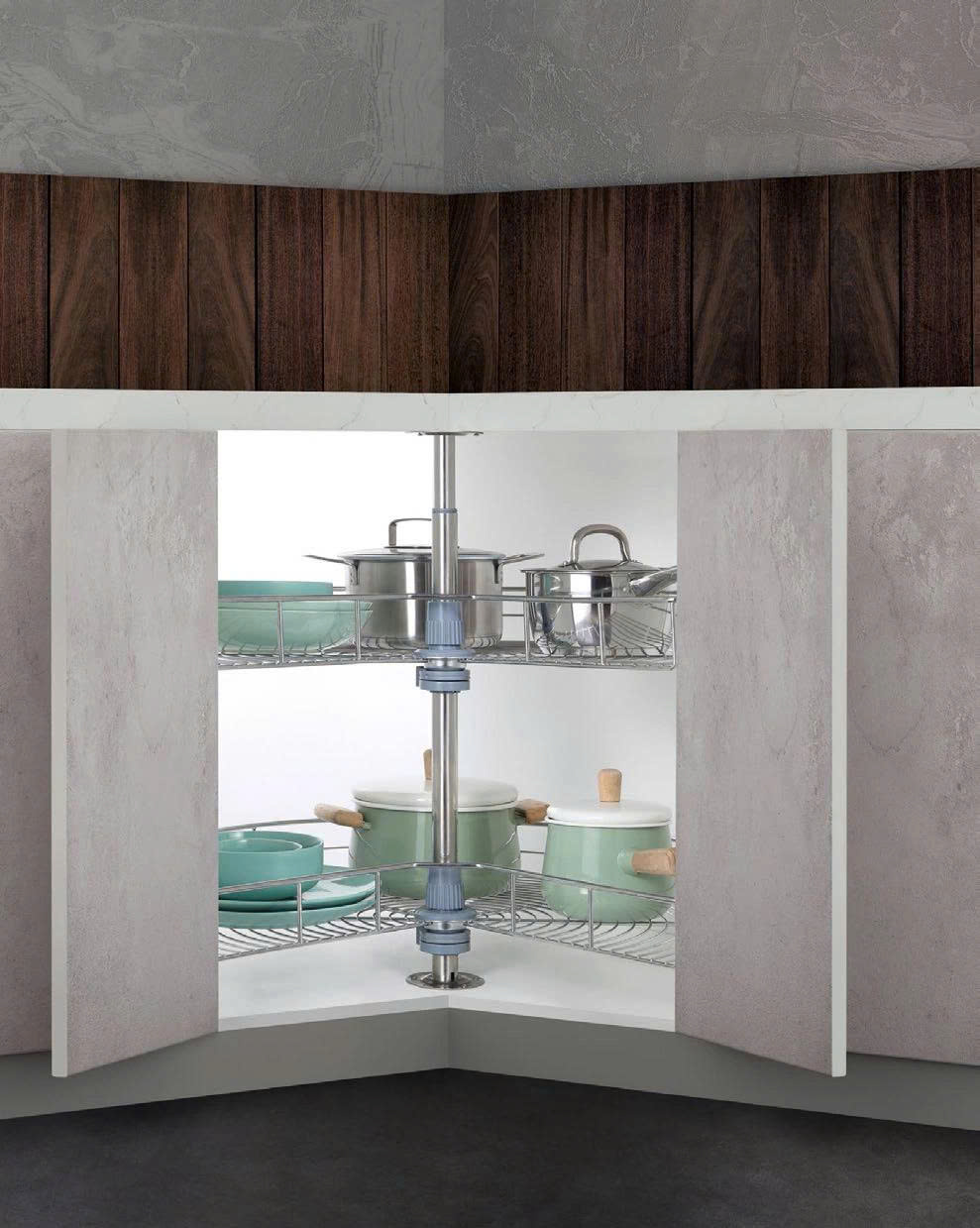 Mâm xoay inox EUROGOLD EXT27080