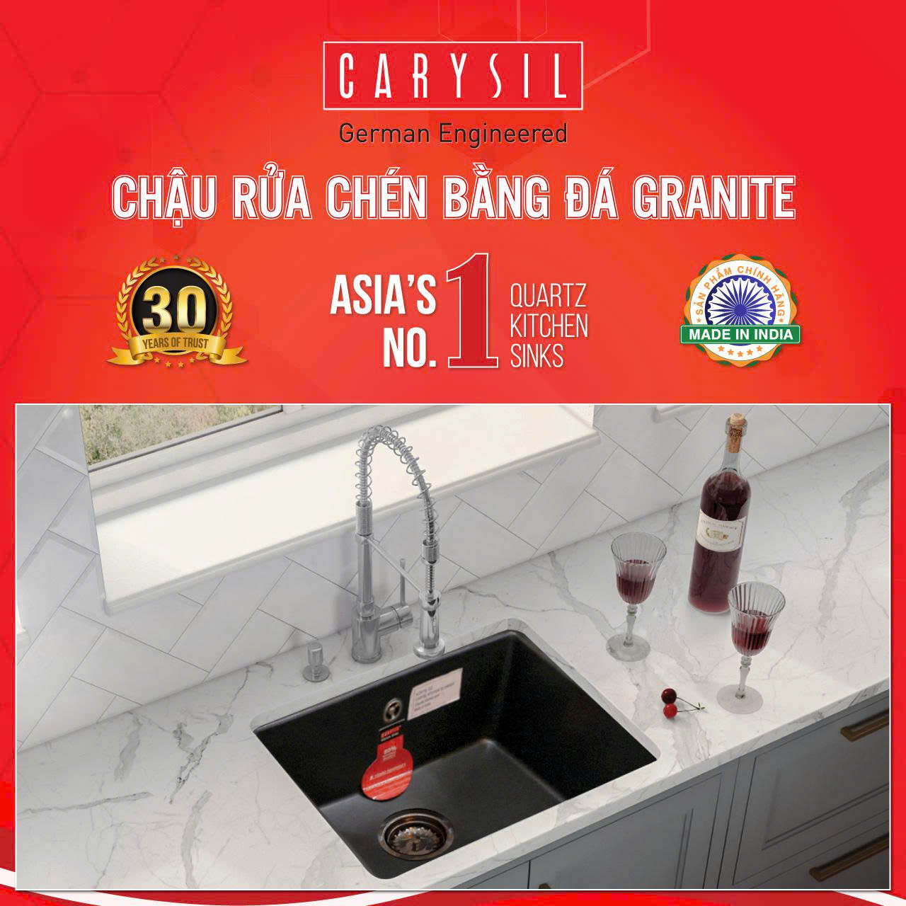 Chậu rửa Carysil SAA1-03