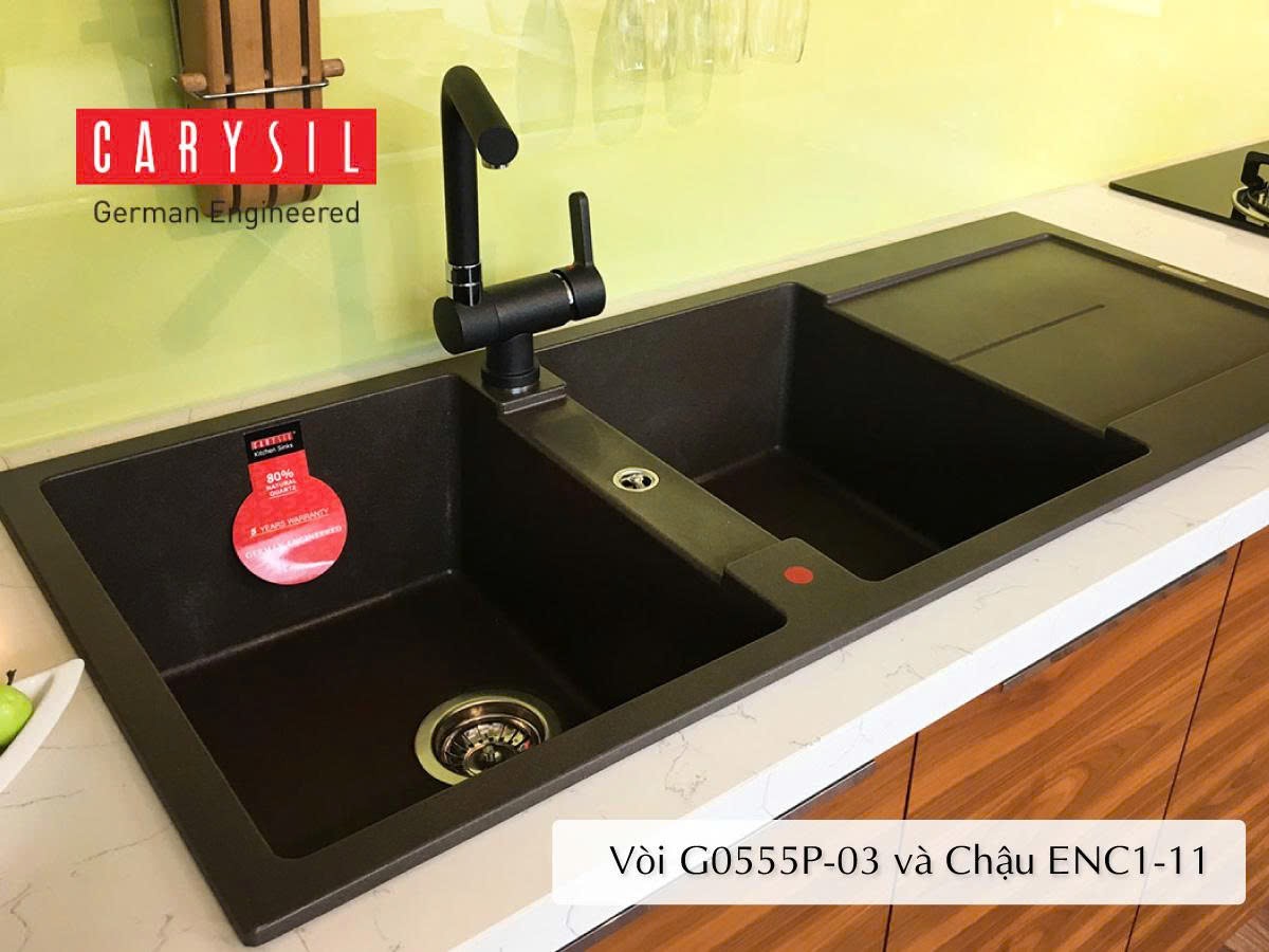 Vòi Rửa Bát Carysil G-0555P-03