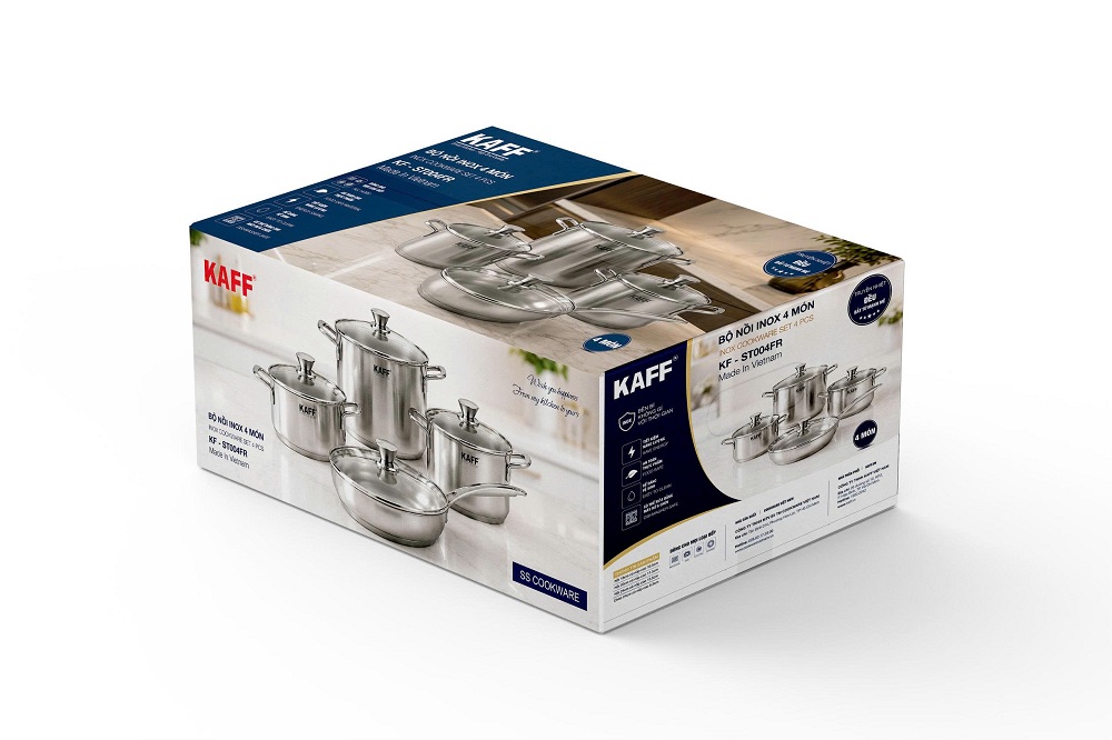 Bộ nồi chảo KAFF KF-ST004FR