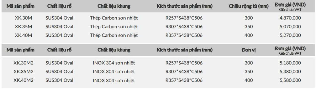 Giá Dao Thớt Gia Vị Nan Oval GrandX XK.30M