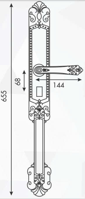 Khóa Cửa Đại Sảnh Kassler KL-979G APP
