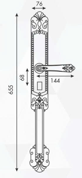 Khóa Cửa Đại Sảnh Kassler KL-979R APP