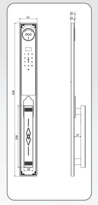Khóa Cửa Điện Tử KASSLER KL-968 CNC BLACK