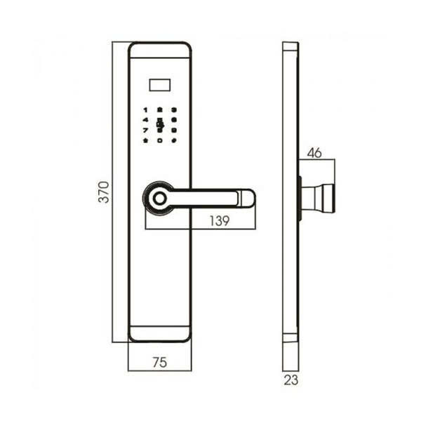 Khóa Điện Tử KASSLER KL-700 APP