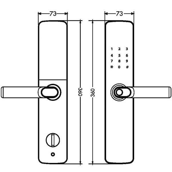 Khóa Điện Tử KASSLER KL-600 PC APP