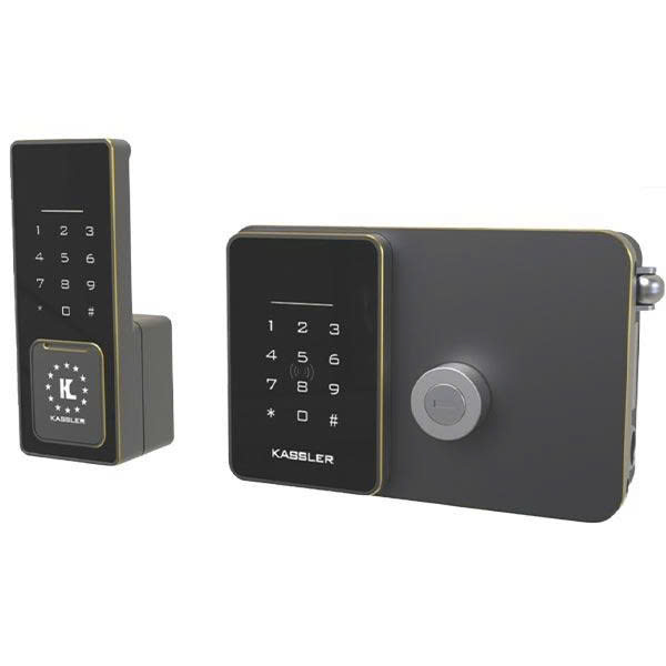 Khóa Điện Tử KASSLER KL-579 CNC GOLD GREY APP