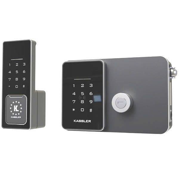 Khóa Điện Tử KASSLER KL-579 CNC SILVER GREY APP