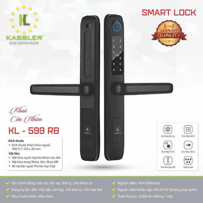 Khóa Điện Tử KASSLER KL-599RB