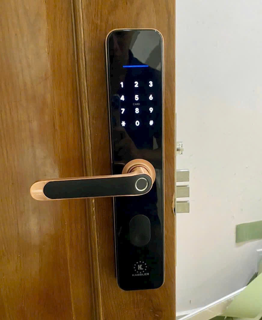 Khóa Điện Tử KASSLER KL-696 RED BRONZE APP