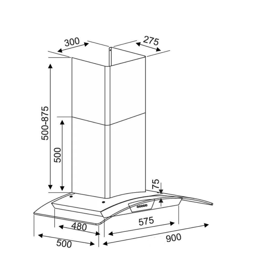 Máy Hút Mùi KOCHER K-229S 90