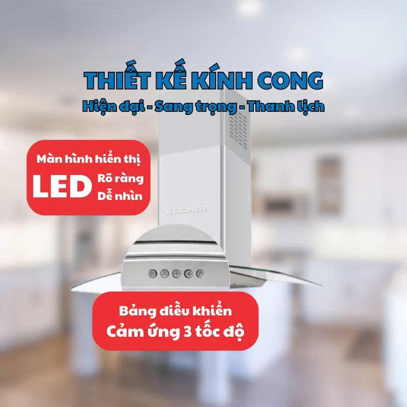 Máy Hút Mùi KOCHER K-229S 90