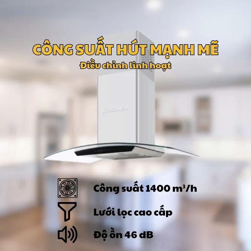 Máy Hút Mùi KOCHER K-229S 90