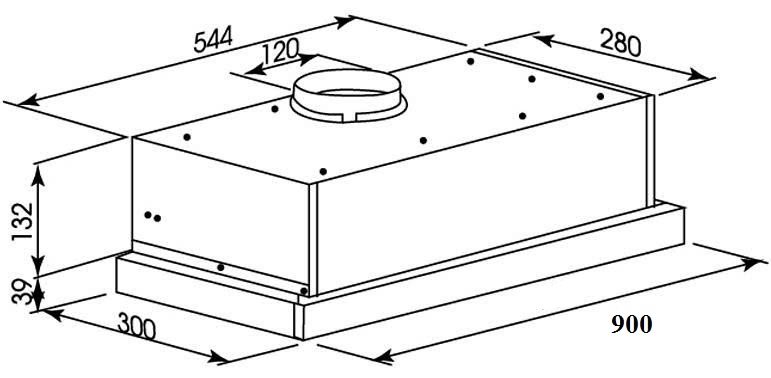 Máy Hút Mùi KOCHER K-6270BL 90
