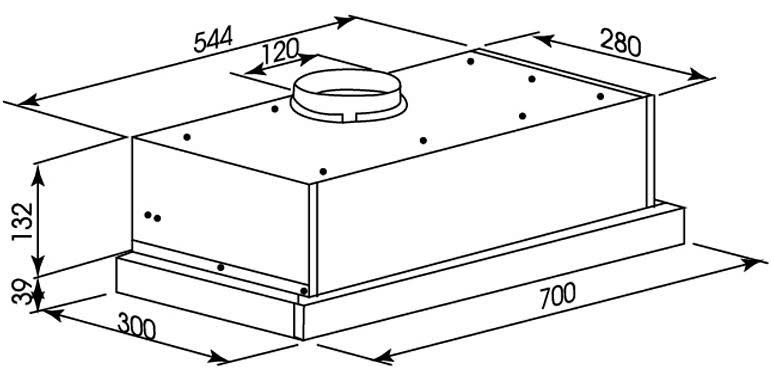 Máy Hút Mùi KOCHER K-6270BL 70