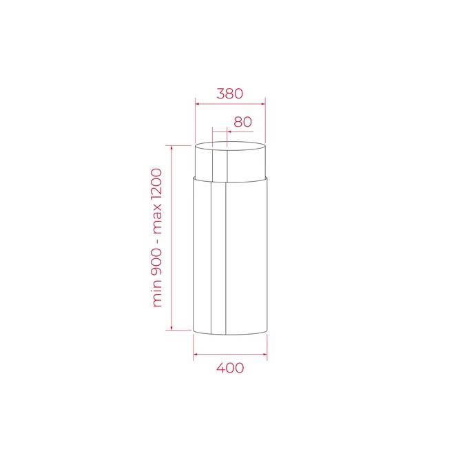 Máy hút mùi đảo Teka CC 485 BK