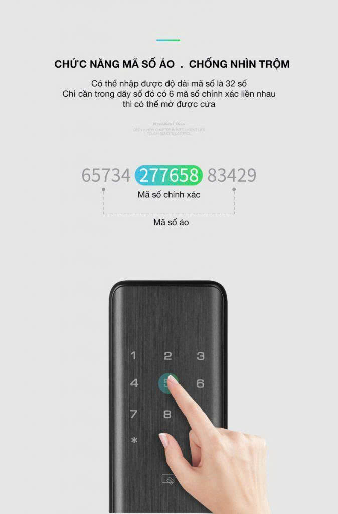 Khóa Điện Tử BOSCH ID40 Titanium Gray