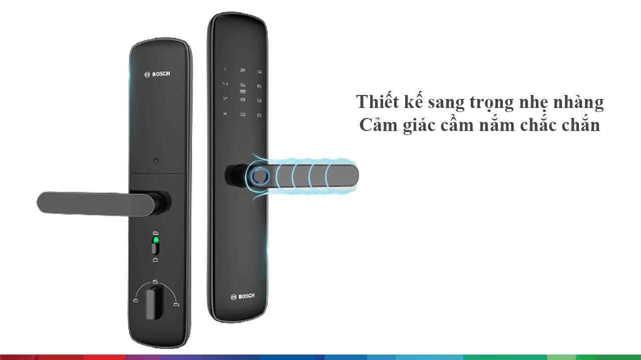 Khóa Điện Tử BOSCH ID60C Cosmic Black