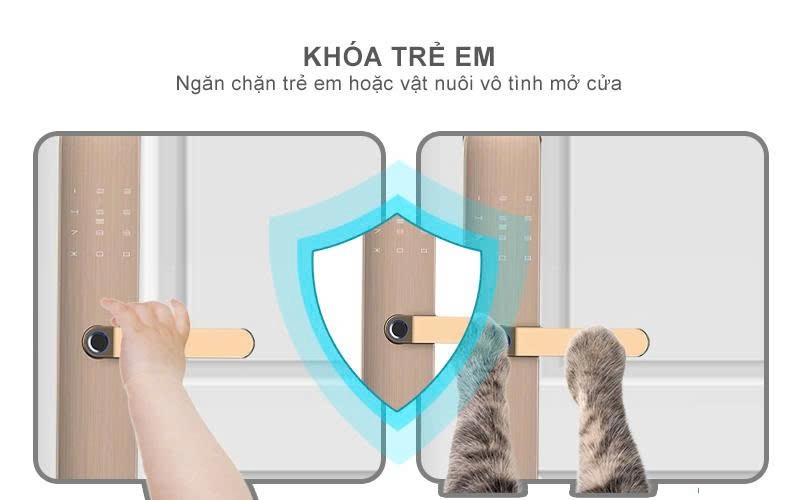 Khóa Điện Tử BOSCH ID 60 DE VÀNG APP