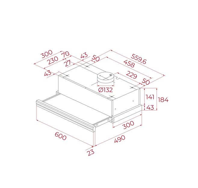 Máy Hút Mùi TEKA  CNL 6415