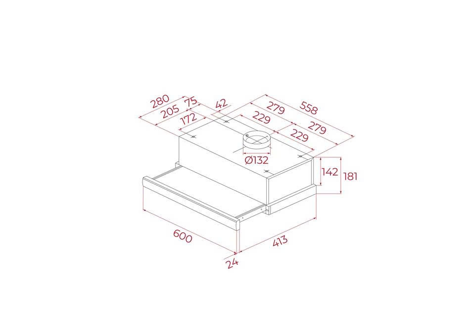 Máy Hút Mùi Teka TL 6310 BK