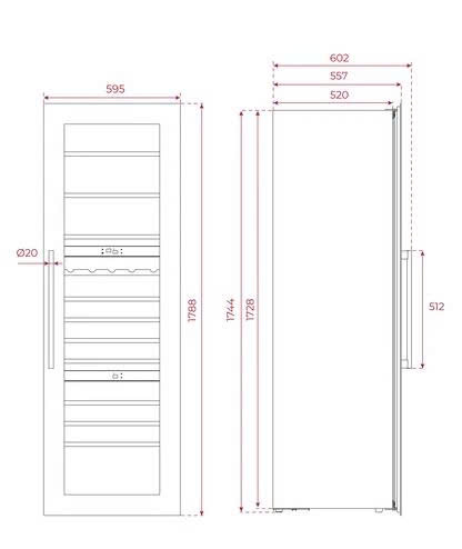 Tủ rượu TEKA RVI 30097 GBK