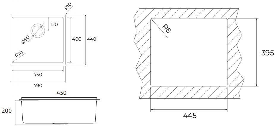 Chậu rửa TEKA BX R10 45.40