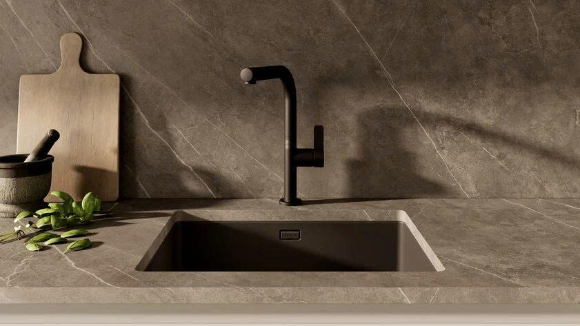 Vòi chậu rửa TEKA OVAL 938 BK