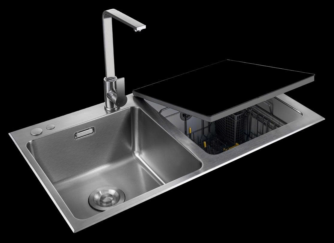 Máy Rửa Chén Kết Hợp Chậu Rửa Chén KAFF KF-SWM6