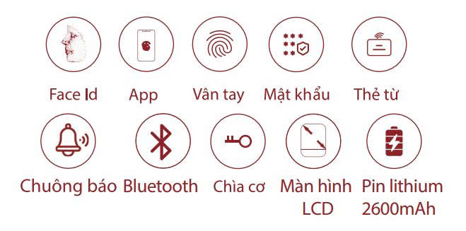 Khóa Điện Tử AVOLOCK AN 399F GRAY