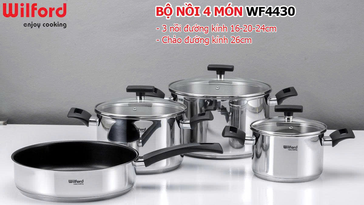 Bộ nồi CHEFS WF4430