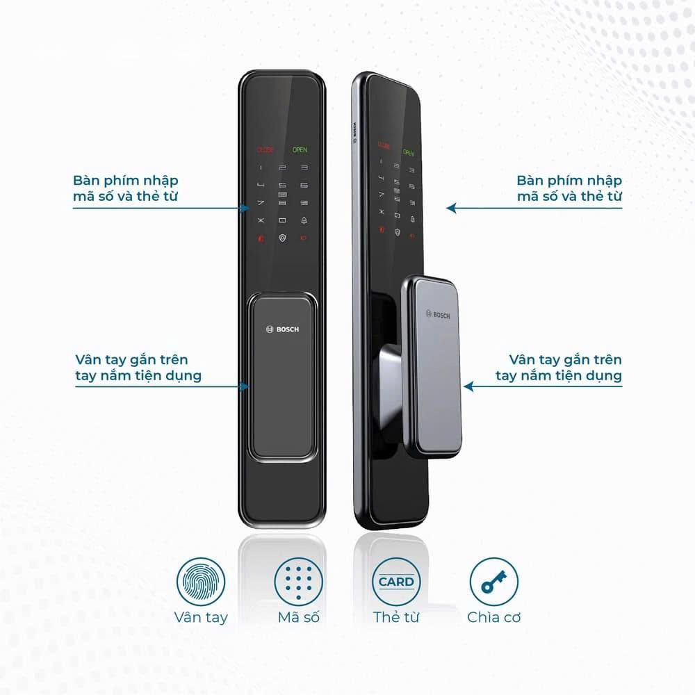 Khóa Điện Tử BOSCH EL 600 EU GRAY