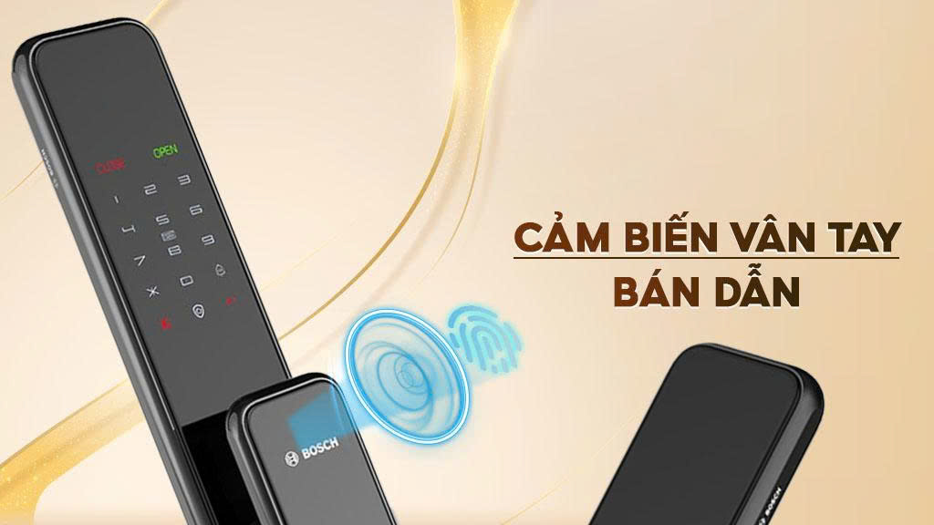 Khóa Điện Tử BOSCH EL 600 EU AMBER GOLD