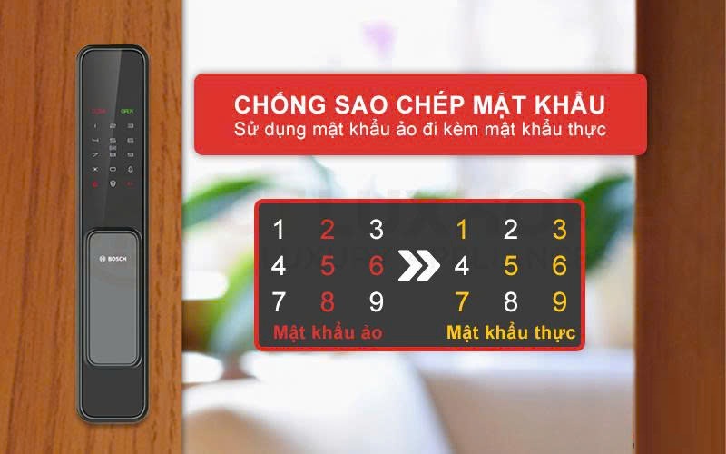 Khóa Điện Tử BOSCH EL 600 EU AMBER GOLD