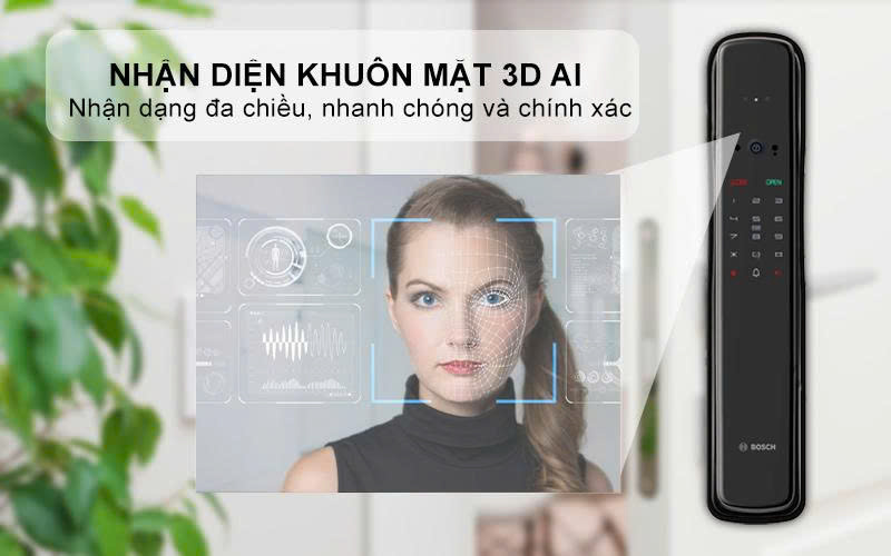 Khóa Điện Tử BOSCH EL800VX GRAY