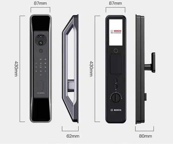 Khóa Điện Tử BOSCH FU6 PLUS BRONZE DE