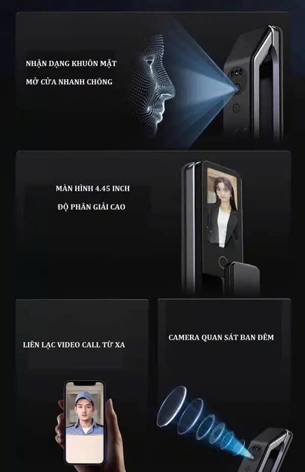 Khóa Điện Tử BOSCH FU6 PLUS BRONZE