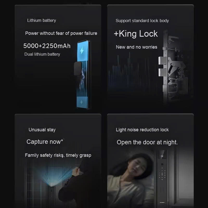 Khóa Điện Tử BOSCH FU8 PLUS BRONZE