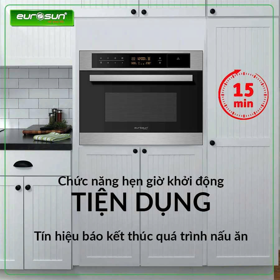 Lò Vi Sóng Kết Hợp Nướng Hấp Eurosun OMS36EG