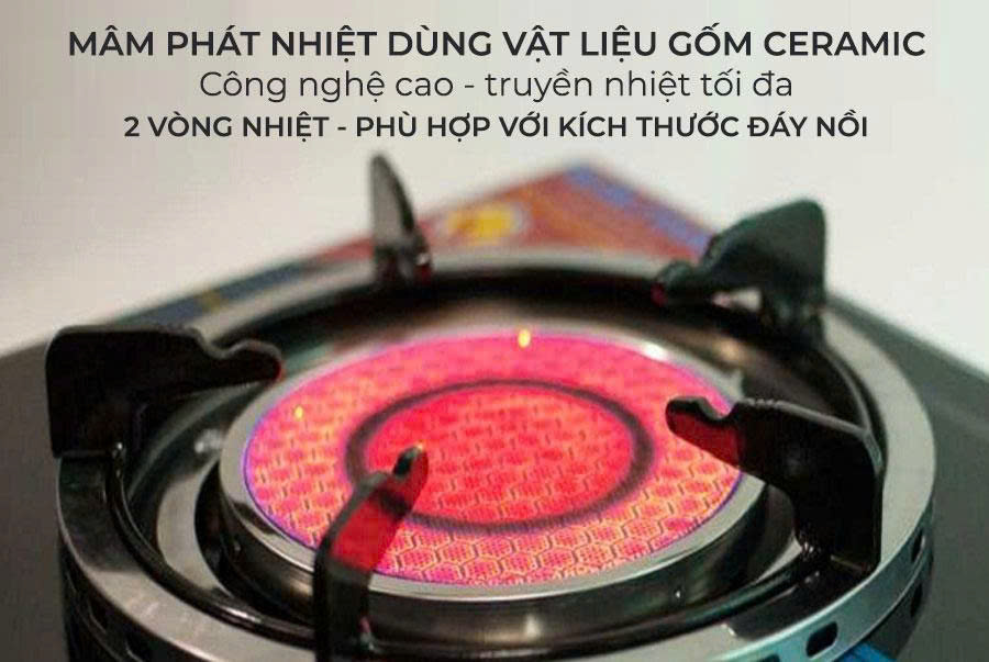 Bếp gas hồng ngoại Eurosun EU-GN09