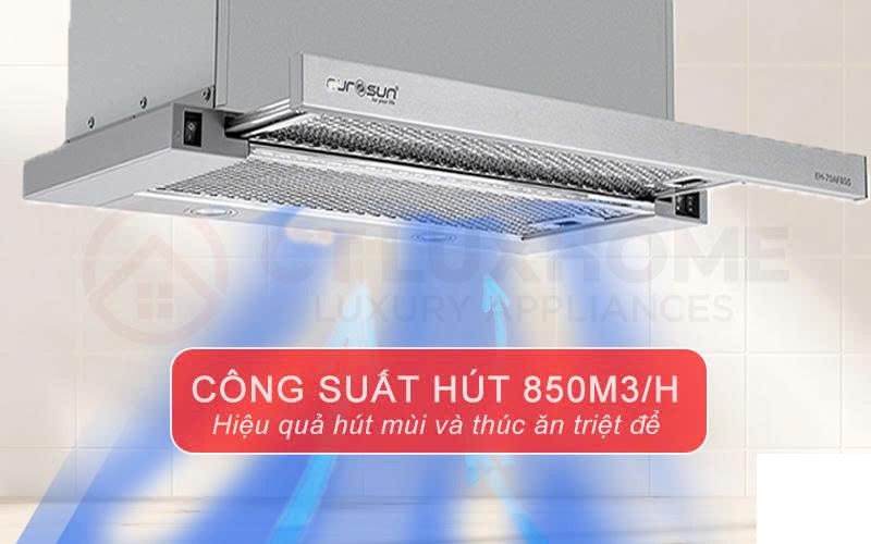 Máy Hút Mùi Âm Tủ Eurosun EH-60AF85S